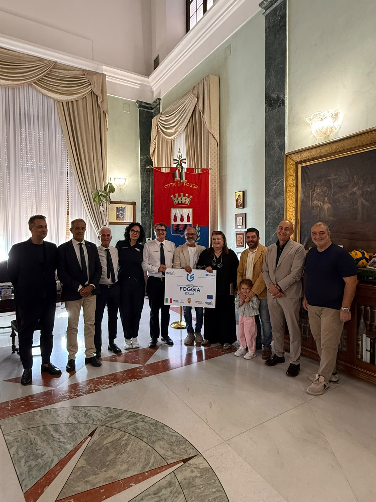 foto di gruppo post candidatura